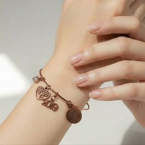 "2019" gold bracelet